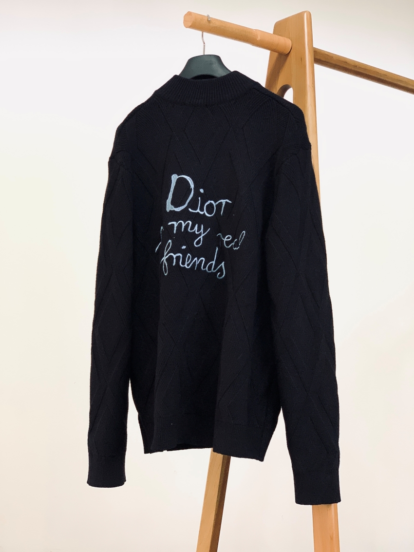 디올 상품 디올 DIOR 남성용 니트 자켓