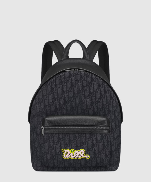 디올 상품 Rider 2.0 DIOR AND KAWS 지퍼 백팩 1ESBA