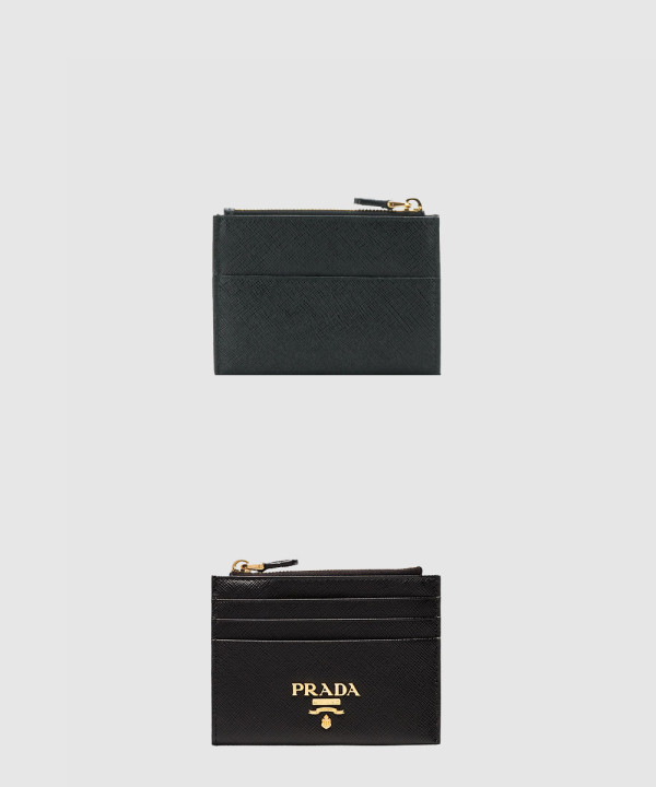 프라다 상품 가죽 카드 지갑 1MC026