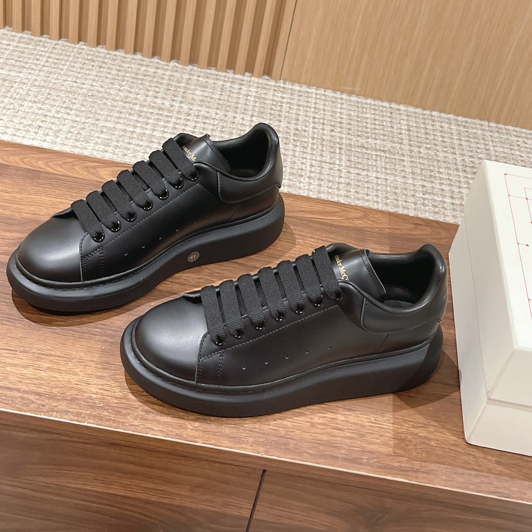 알렉산더 맥퀸 상품 알렉산더 맥퀸 Alexander McQueen 남여공용 레더 커플 스니커즈 운동슈즈