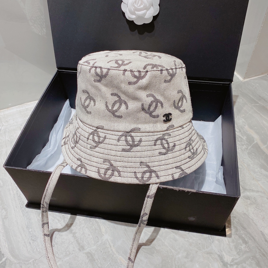 샤넬 상품 샤넬 CHANEL Fisherman hat 남여공용 피쉬햇 모자 머리둘레 57CM