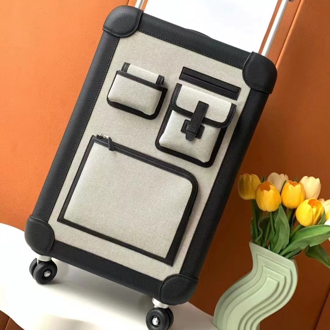 HERMES 상품 에르메스 HERMES R.M.S 캔버스+가죽 캐리어
