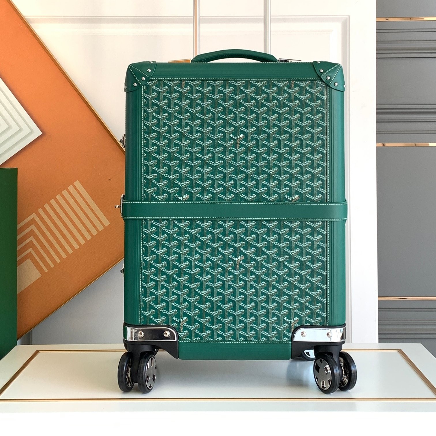 Goyard 상품 고야드 Goyard 부흐제 트롤리 여행 캐리어 20인치
