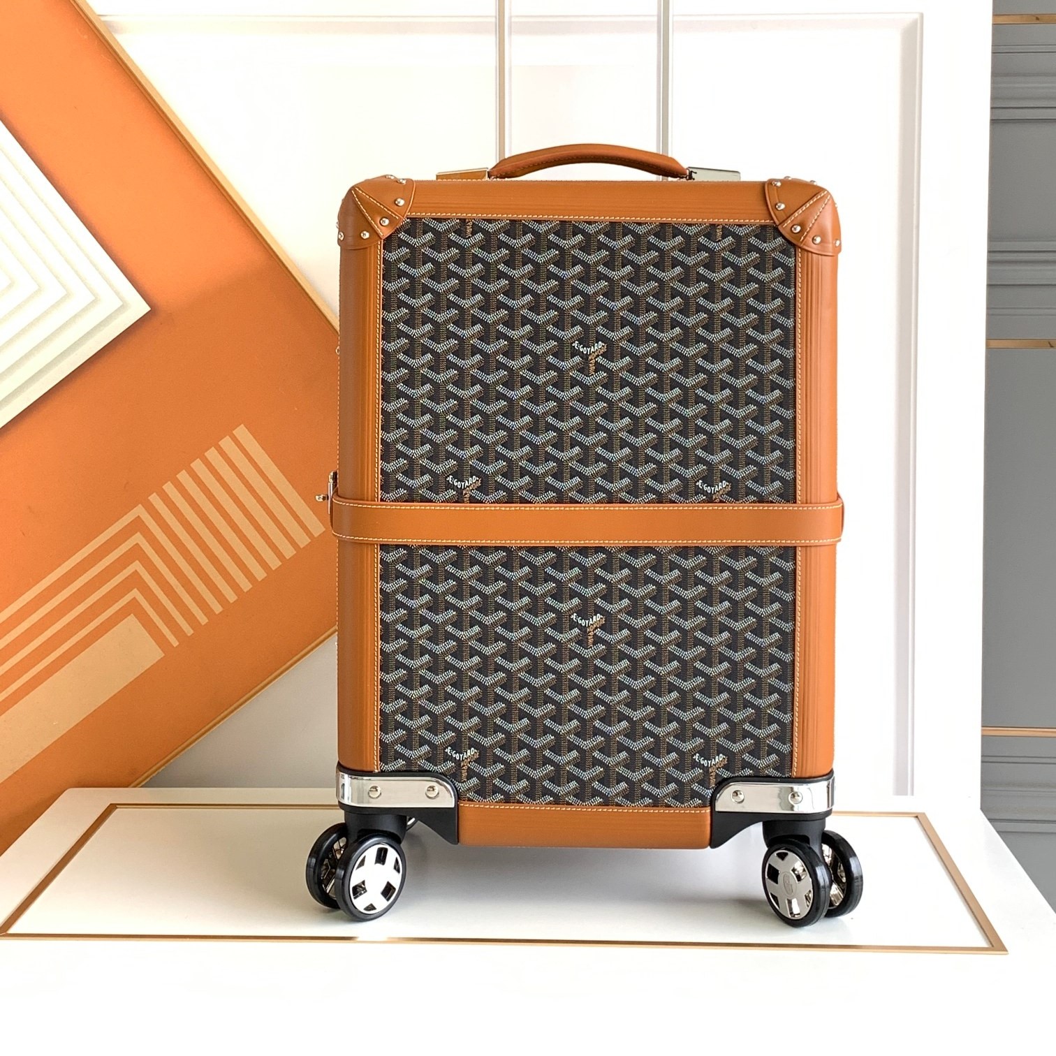 Goyard 상품 고야드 Goyard 부흐제 트롤리 여행 캐리어 20인치