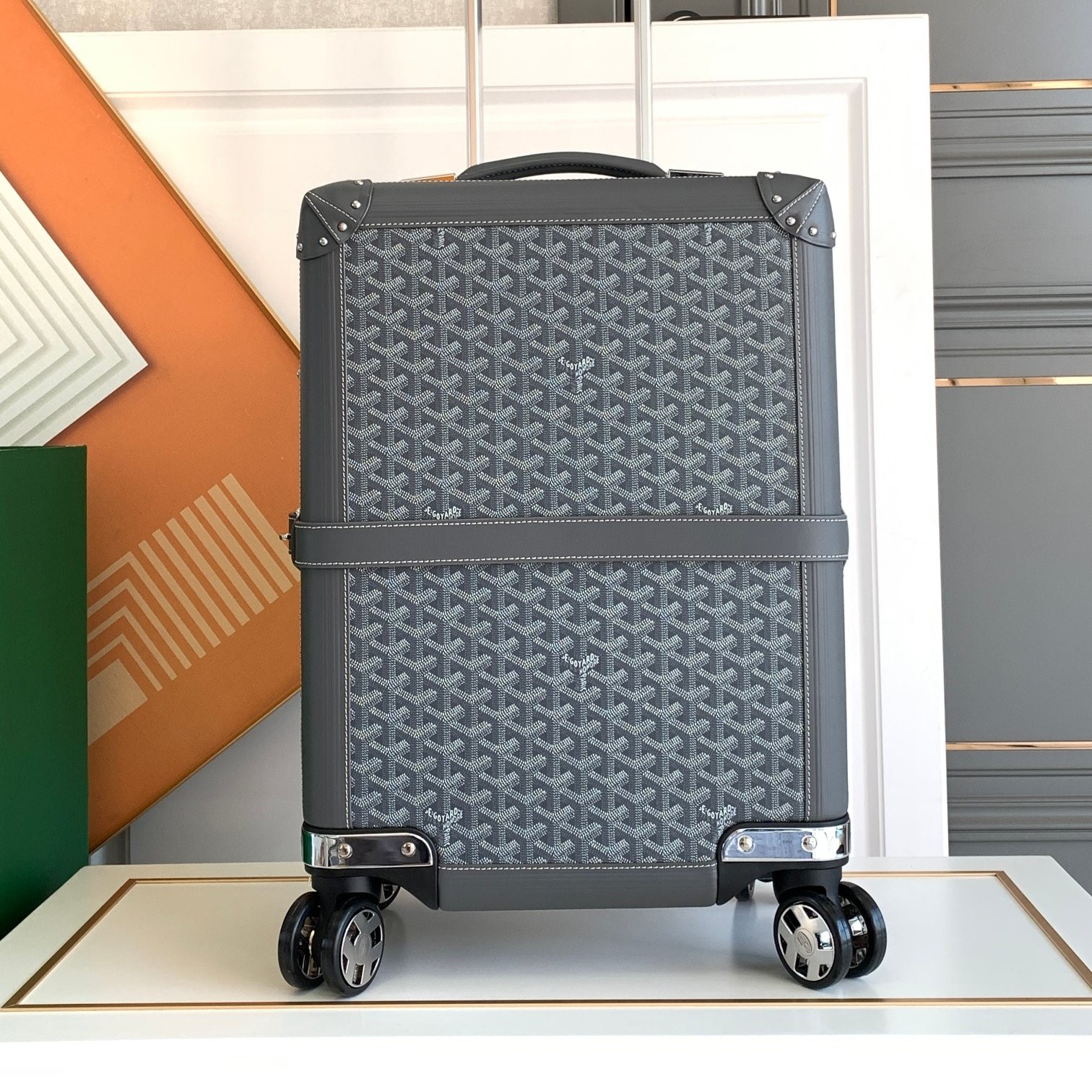 Goyard 상품 고야드 Goyard 부흐제 트롤리 여행 캐리어 20인치