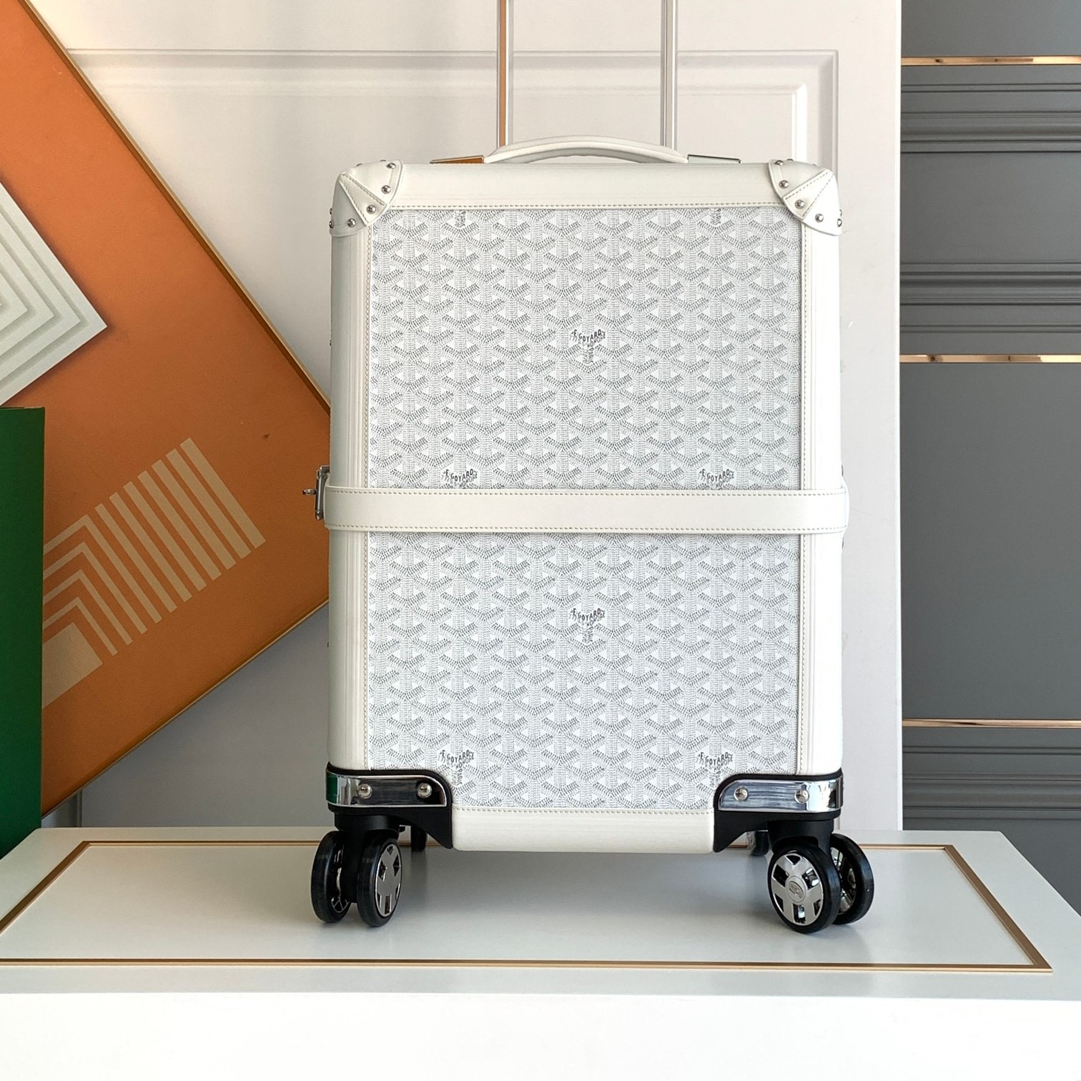 Goyard 상품 고야드 Goyard 부흐제 트롤리 여행 캐리어 20인치