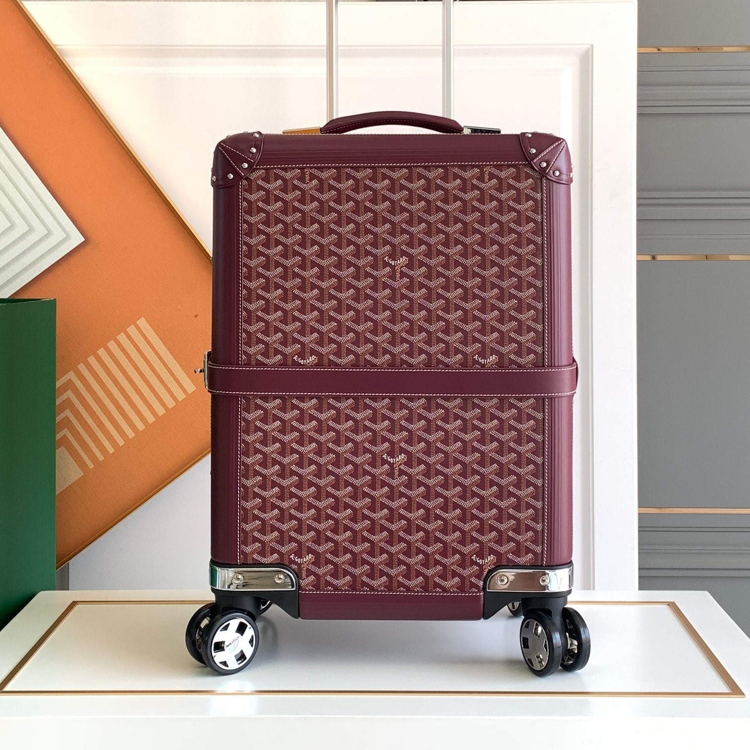 Goyard 상품 고야드 Goyard 부흐제 트롤리 여행 캐리어 20인치