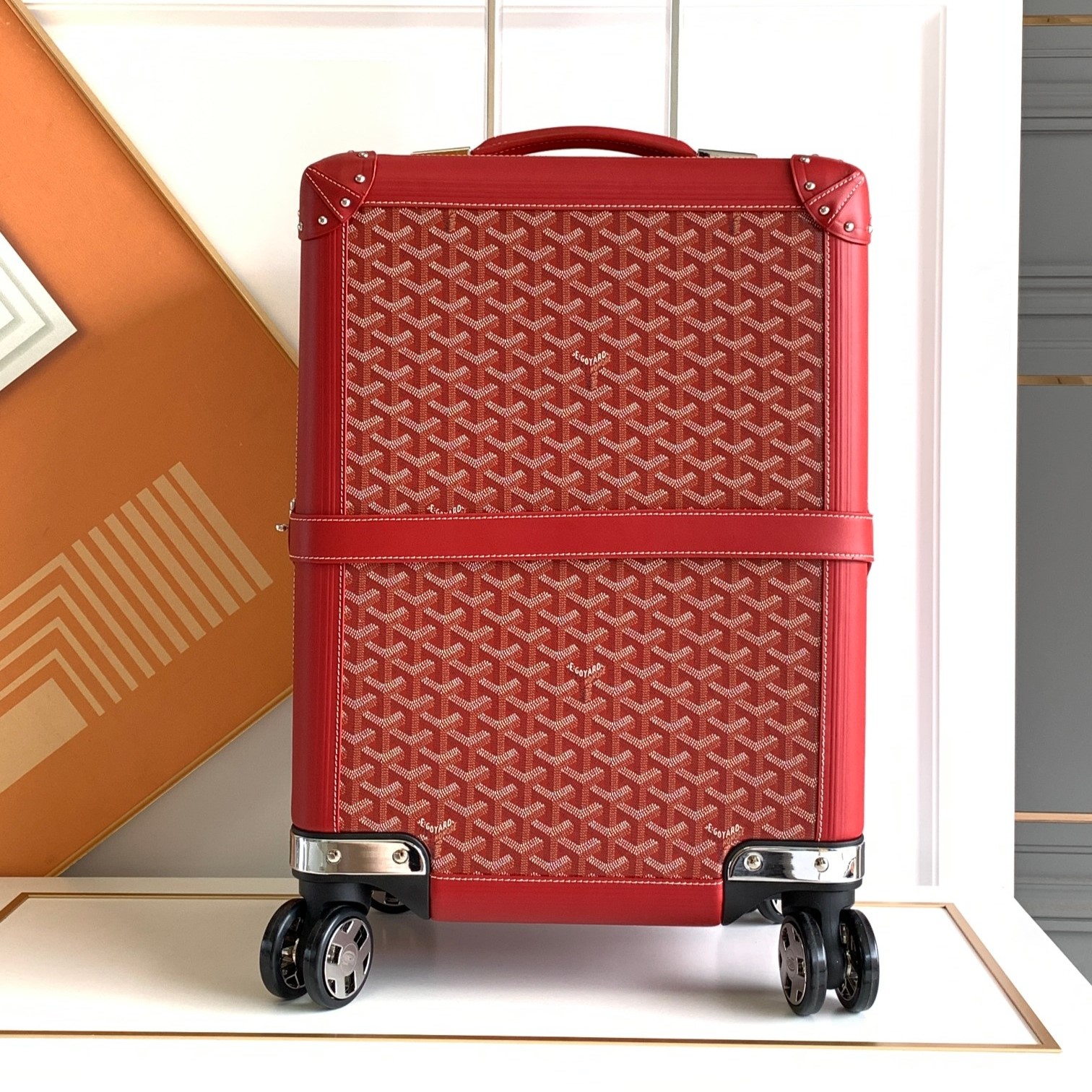 Goyard 상품 고야드 Goyard 부흐제 트롤리 여행 캐리어 20인치