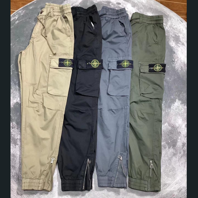 스톤아일랜드 상품 스톤아일랜드 stone island 남성용 긴바지 카고팬츠 6color