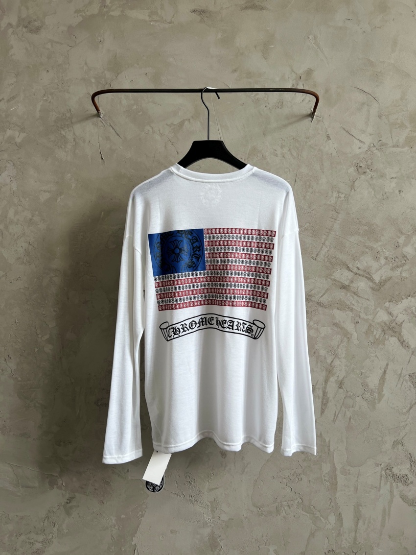 크롬하츠 상품 크롬하츠 Chrome Hearts 남녀공용 롱슬리브 티셔츠