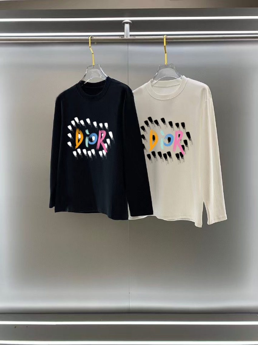 디올 상품 디올 DIOR 남녀공용 긴팔 티셔츠 2color