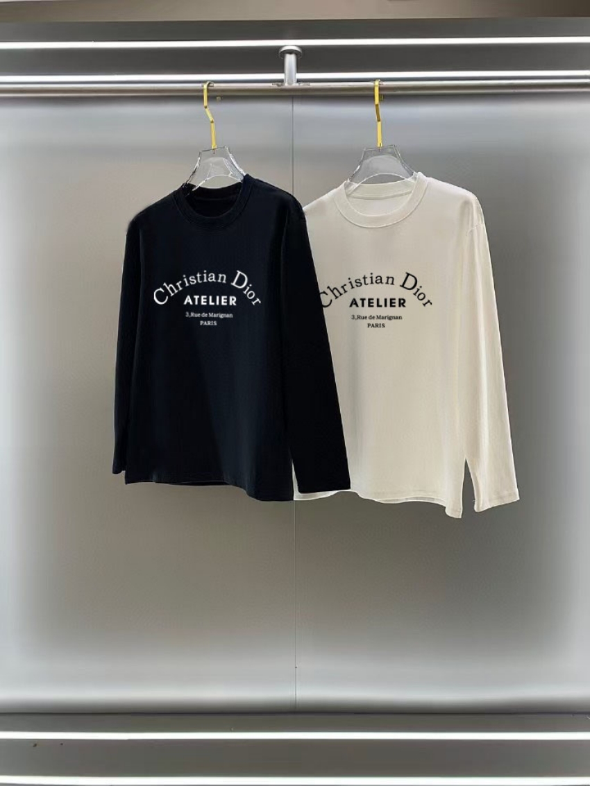 디올 상품 디올 DIOR 남녀공용 긴팔 티셔츠 2color