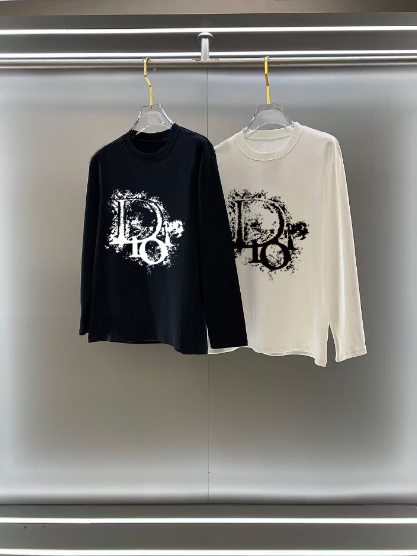 디올 상품 디올 DIOR 남녀공용 긴팔 티셔츠 2color