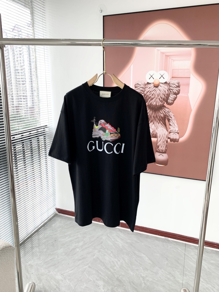 구찌 상품 구찌 GUCCI 남녀 공용 반팔 티셔츠