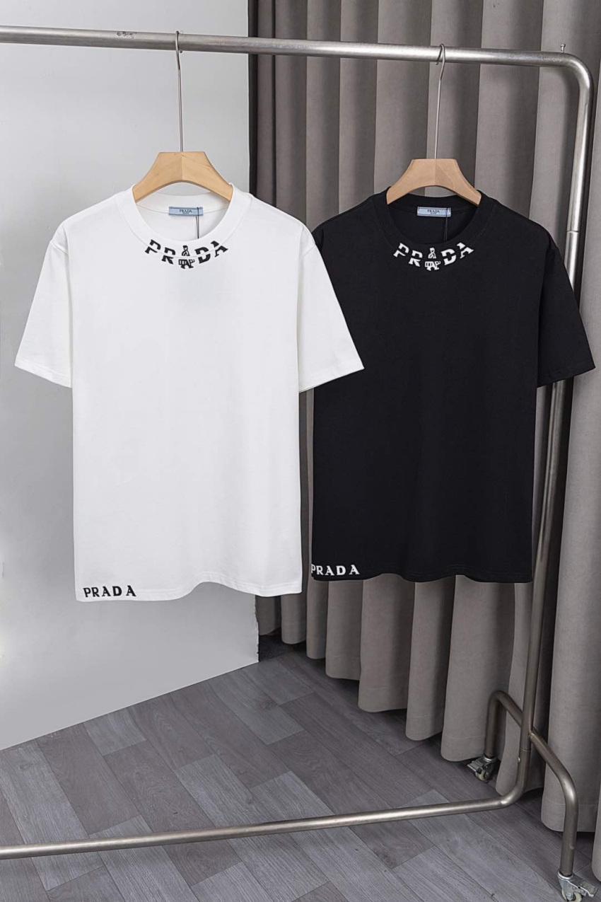 프라다 상품 프라다 PRADA 남녀공용 반팔 티셔츠 2color