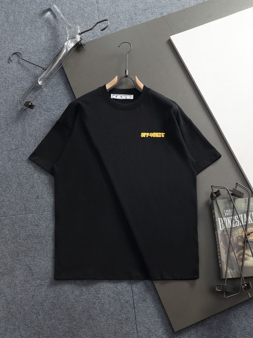 오프화이트 상품 오프화이트 OFF WHITE 남녀공용 반팔 티셔츠