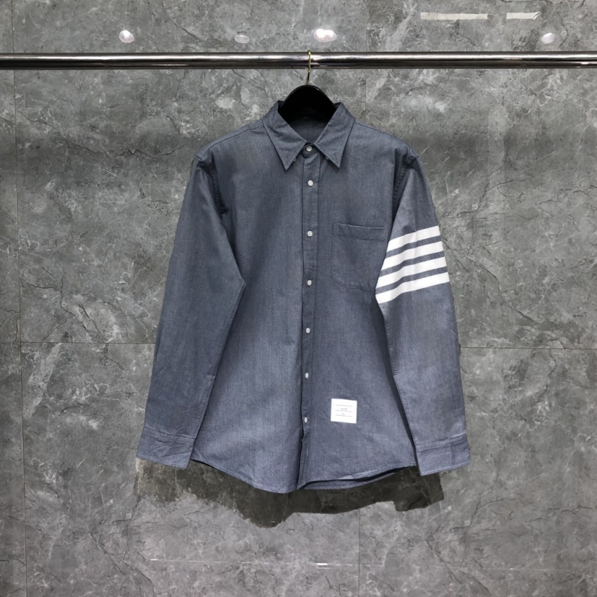 톰브라운 상품 톰브라운 THOM BROWNE 남녀공용 긴팔 셔츠