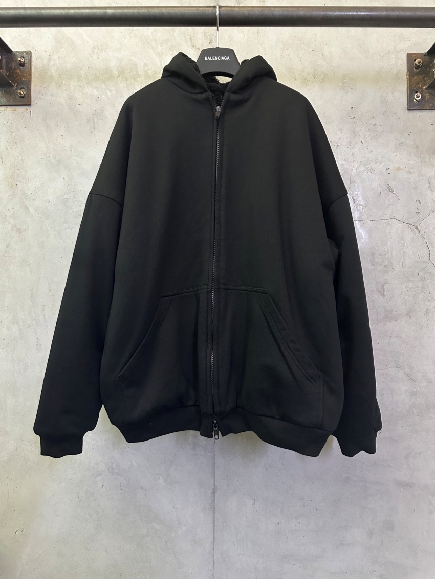 발렌시아가 상품 발렌시아가 BALENCIAGA 남녀공용 후드 아우터 접어
