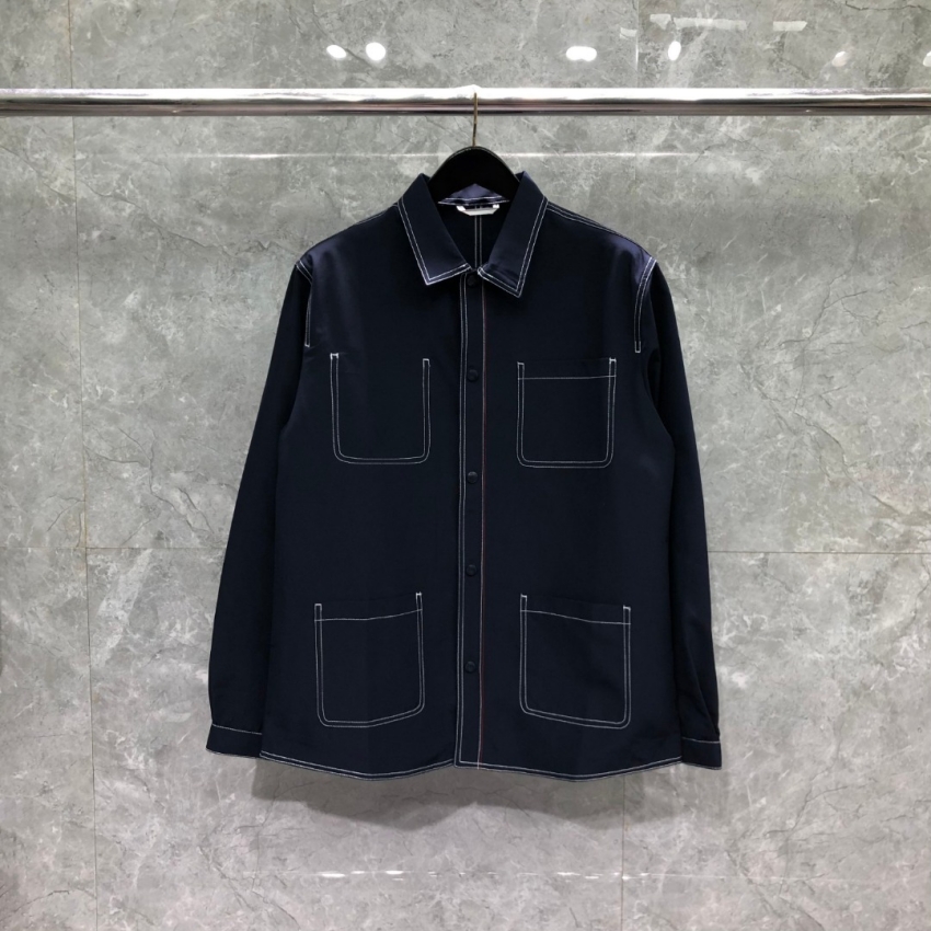 톰브라운 상품 톰브라운 THOM BROWNE 남녀공용 긴팔 워크 셔츠