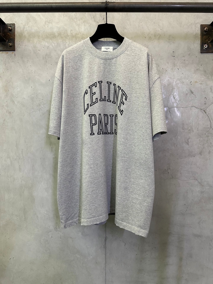 셀린느 상품 셀린느 CELINE 남녀공용 반팔 티셔츠