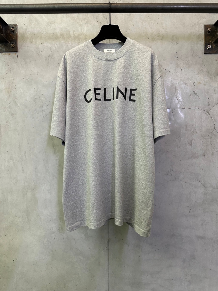 셀린느 상품 셀린느 CELINE 남녀공용 반팔 티셔츠
