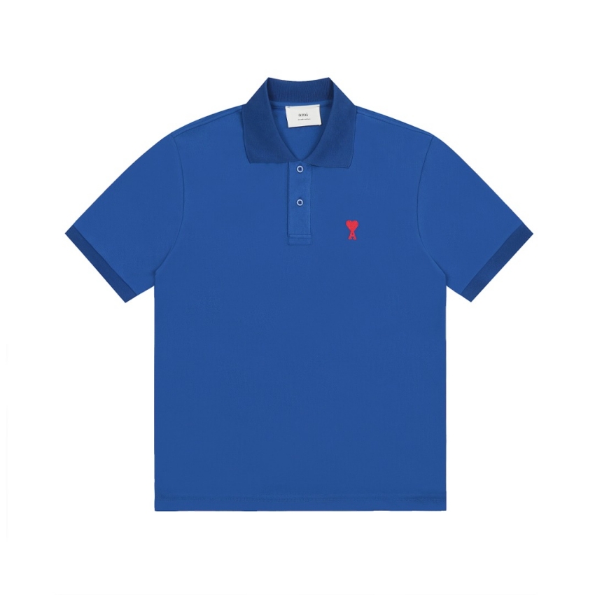 아미 상품 아미 Ami Paris 남녀공용 POLO 반팔 티셔츠