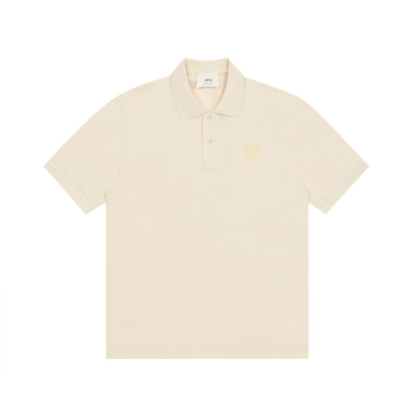아미 상품 아미 Ami Paris 남녀공용 POLO 반팔 티셔츠
