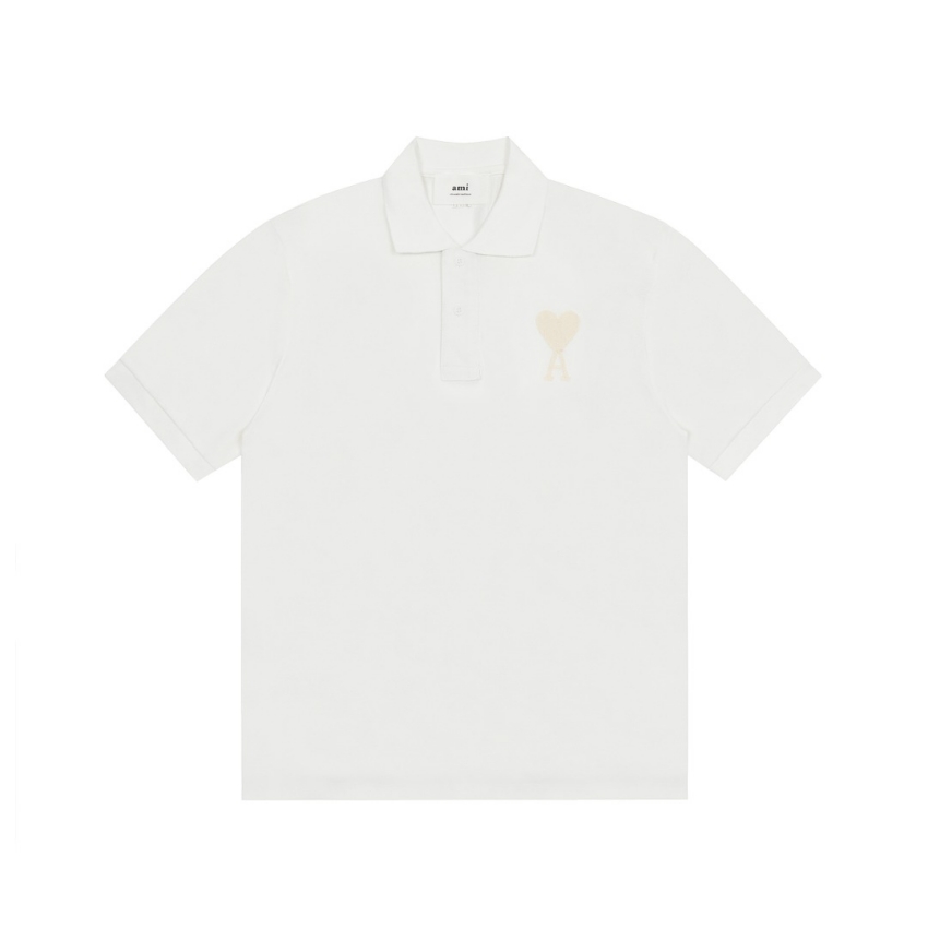 아미 상품 아미 Ami Paris 남녀공용 POLO 반팔 티셔츠