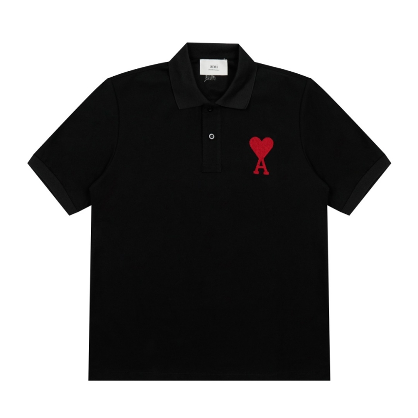 아미 상품 아미 Ami Paris 남녀공용 POLO 반팔 티셔츠