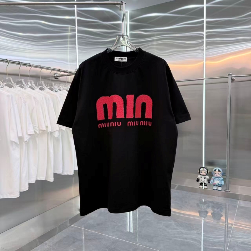 미우미우 상품 미우미우 MIUMIU 남녀공용 티셔츠