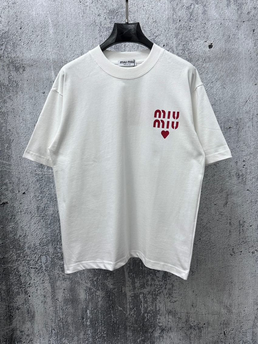 미우미우 상품 미우미우 MIUMIU 남녀공용 티셔츠