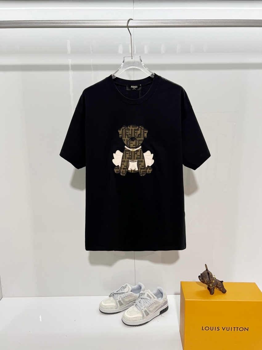 펜디 상품 펜디 FENDI 남녀 공용 반팔 티셔츠