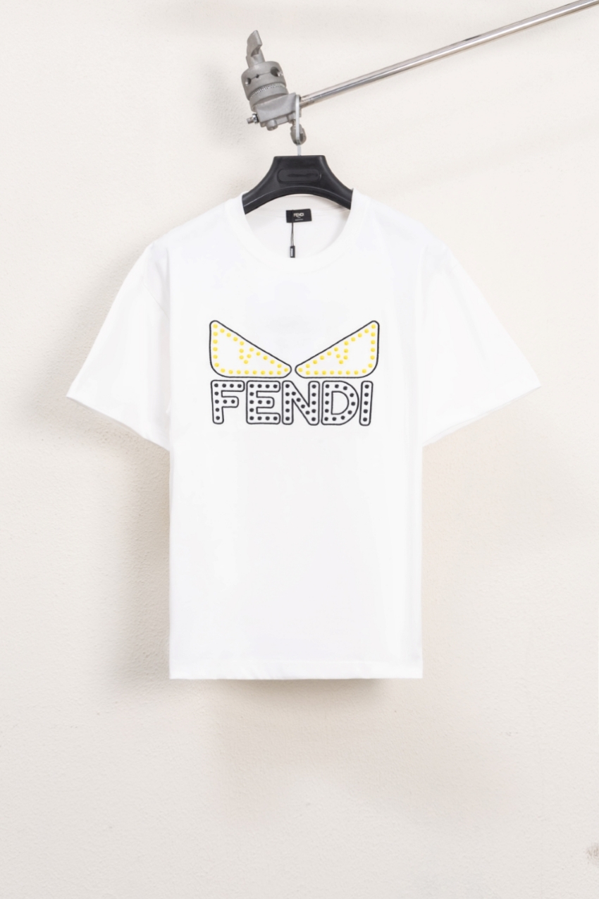 펜디 상품 펜디 FENDI 남녀 공용 반팔 티셔츠