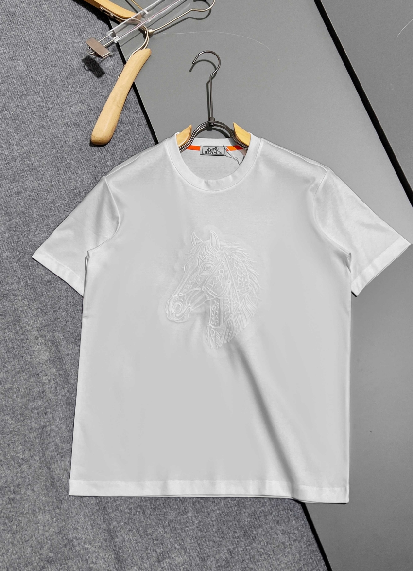 에르메스 상품 에르메스 Hermes 남성용 반팔 티셔츠