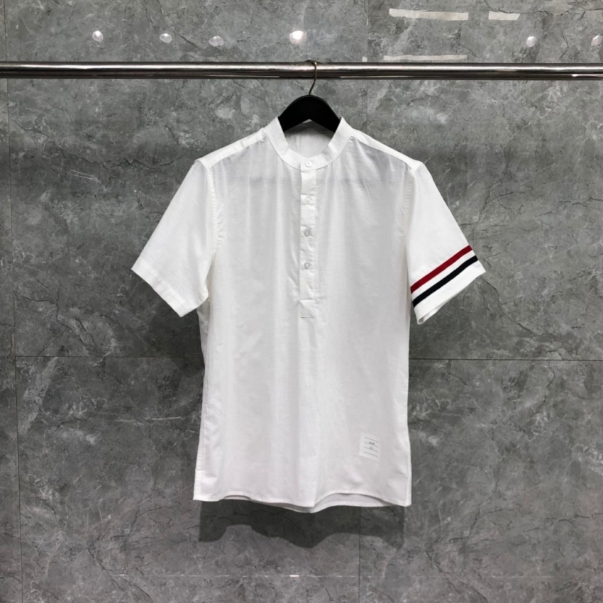 톰브라운 상품 톰브라운 THOM BROWNE 남녀공용 반팔 셔츠