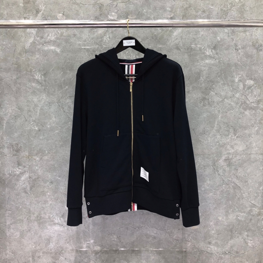 톰브라운 상품 톰브라운 THOM BROWNE 남녀공용 후드 자켓 네이비