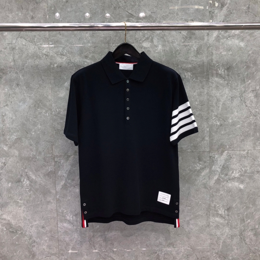 톰브라운 상품 톰브라운 THOM BROWNE 남녀공용 POLO 반팔 티셔츠