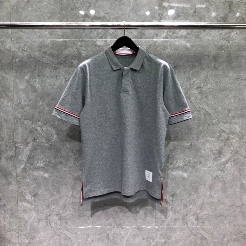 톰브라운 상품 톰브라운 THOM BROWNE 남녀공용 POLO 반팔 티셔츠