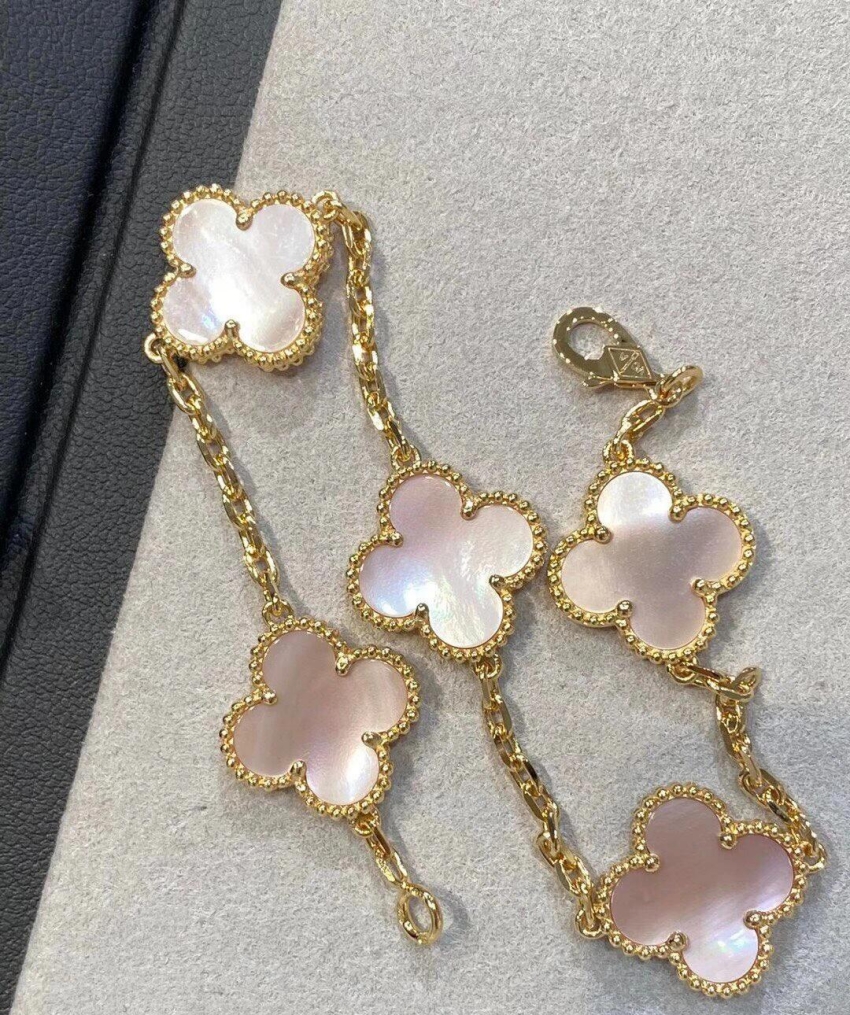 반클리프 아펠 상품 반클리프 아펠 Van Cleef & Arpels 네잎클로버 팔찌