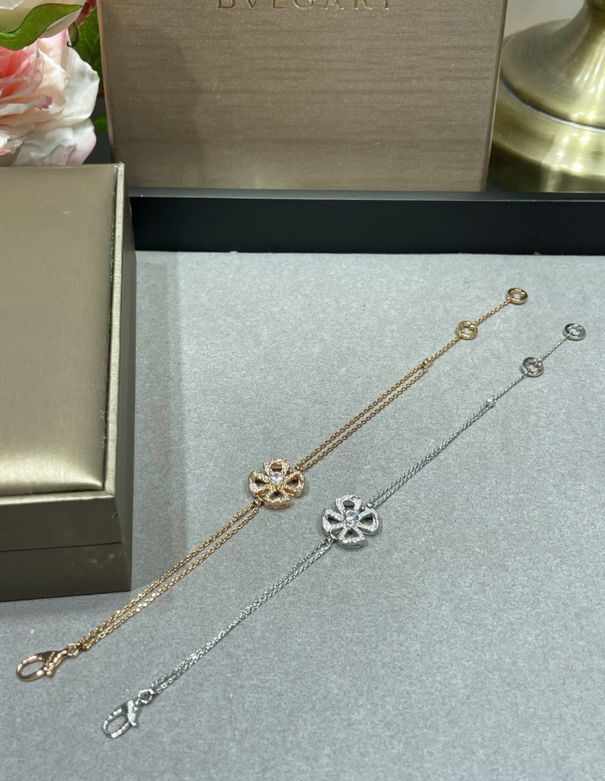 불가리 상품 불가리 BVLGARI Bracelet 가는 팔찌 2COLOR