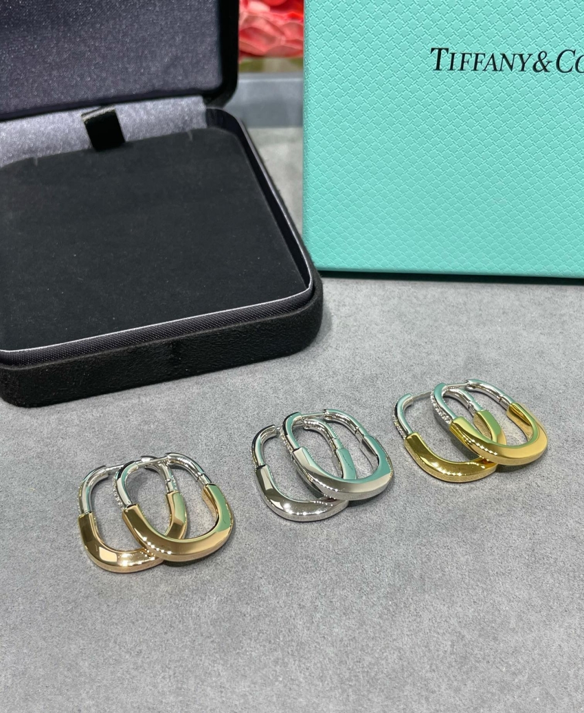 티파니앤코 상품 티파니앤코 Tiffany & Co. LOCK earrings 귀걸이 3COLOR