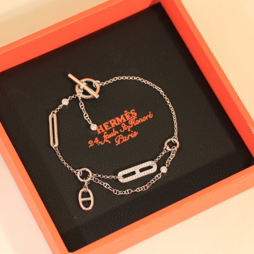 에르메스 상품 에르메스 Hermes kelly Bracelet 팔찌 2COLOR
