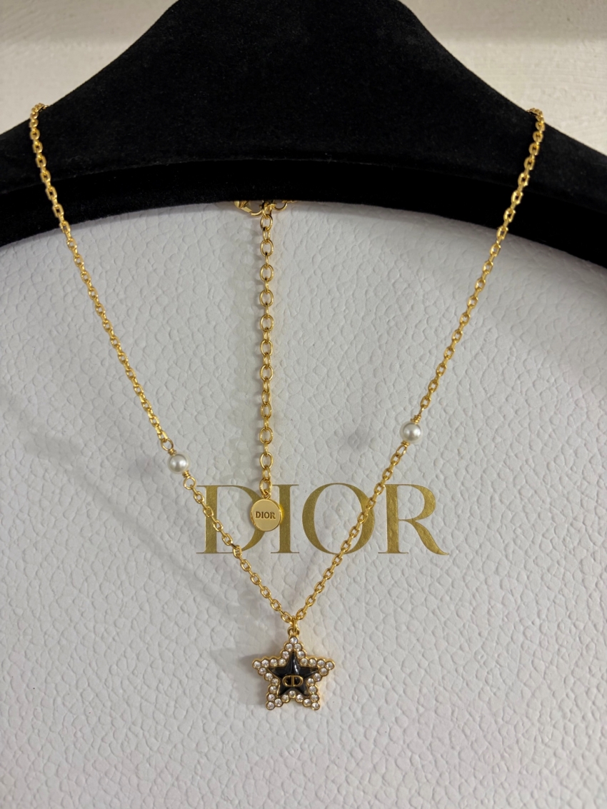 디올 상품 디올 DIOR 가는 목걸이