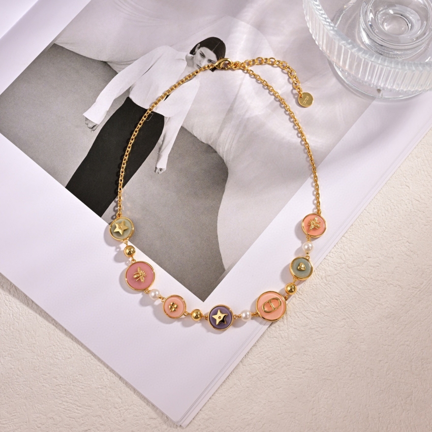 디올 상품 디올 DIOR 가는 목걸이