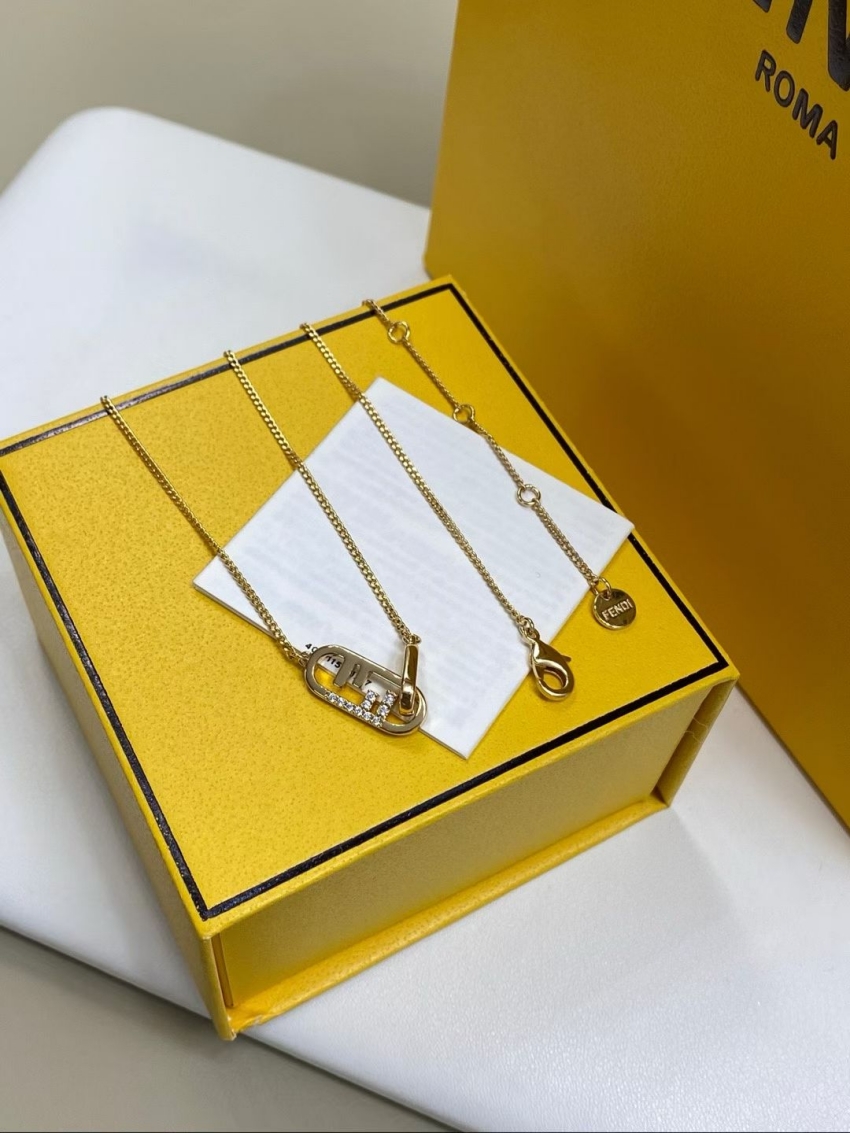 펜디 상품 펜디 FENDI 가는 목걸이