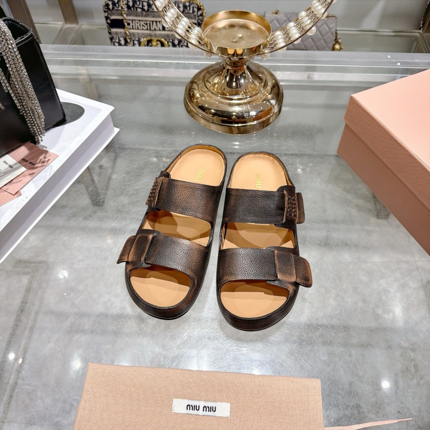 미우미우 상품 미우미우 MIUMIU 여성용 슬리퍼