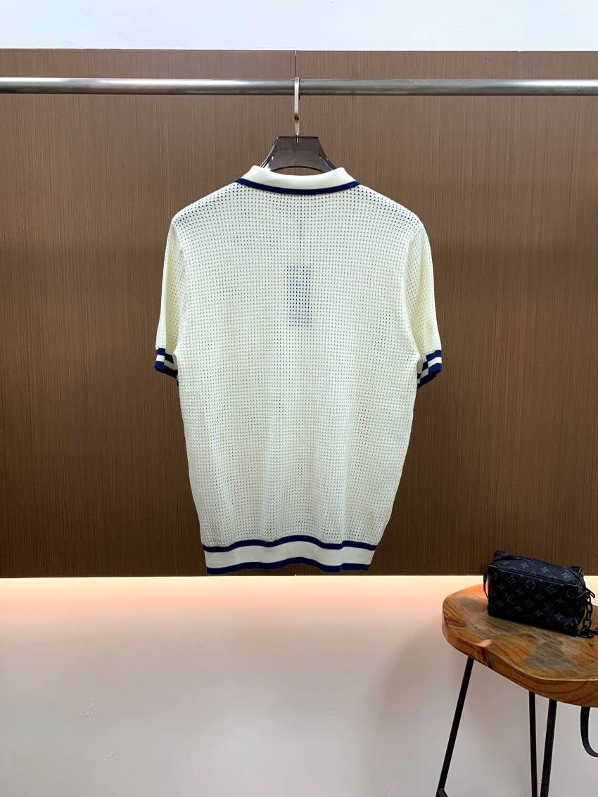 돌체엔가바나 상품 돌체엔가바나 Dolce & Gabbana 남성용 니트 POLO 반팔 티셔츠 상세 이미지 2