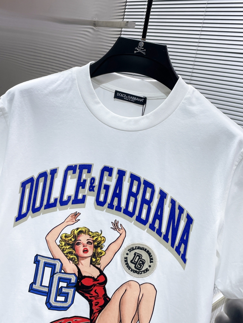 돌체엔가바나 상품 돌체엔가바나 Dolce & Gabbana 남성용 반팔 티셔츠 상세 이미지 3