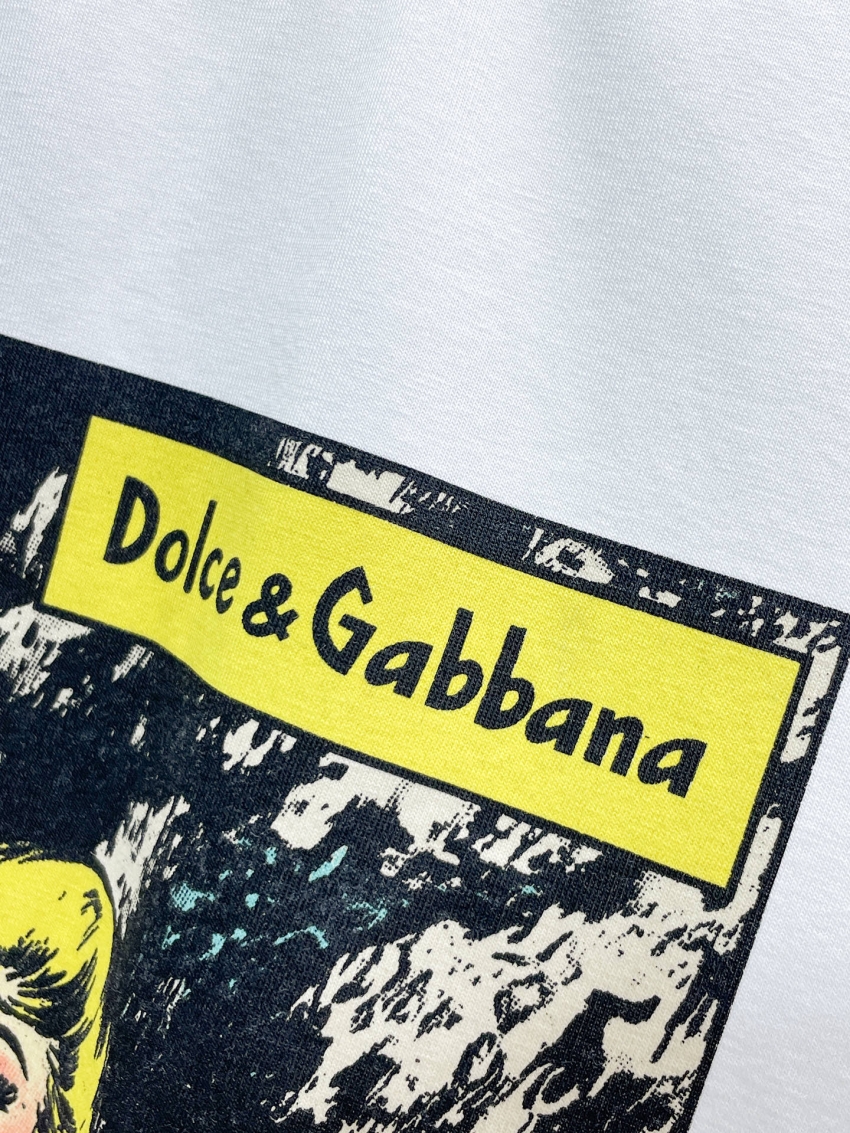 돌체엔가바나 상품 돌체엔가바나 Dolce & Gabbana 남성용 반팔 티셔츠 상세 이미지 5