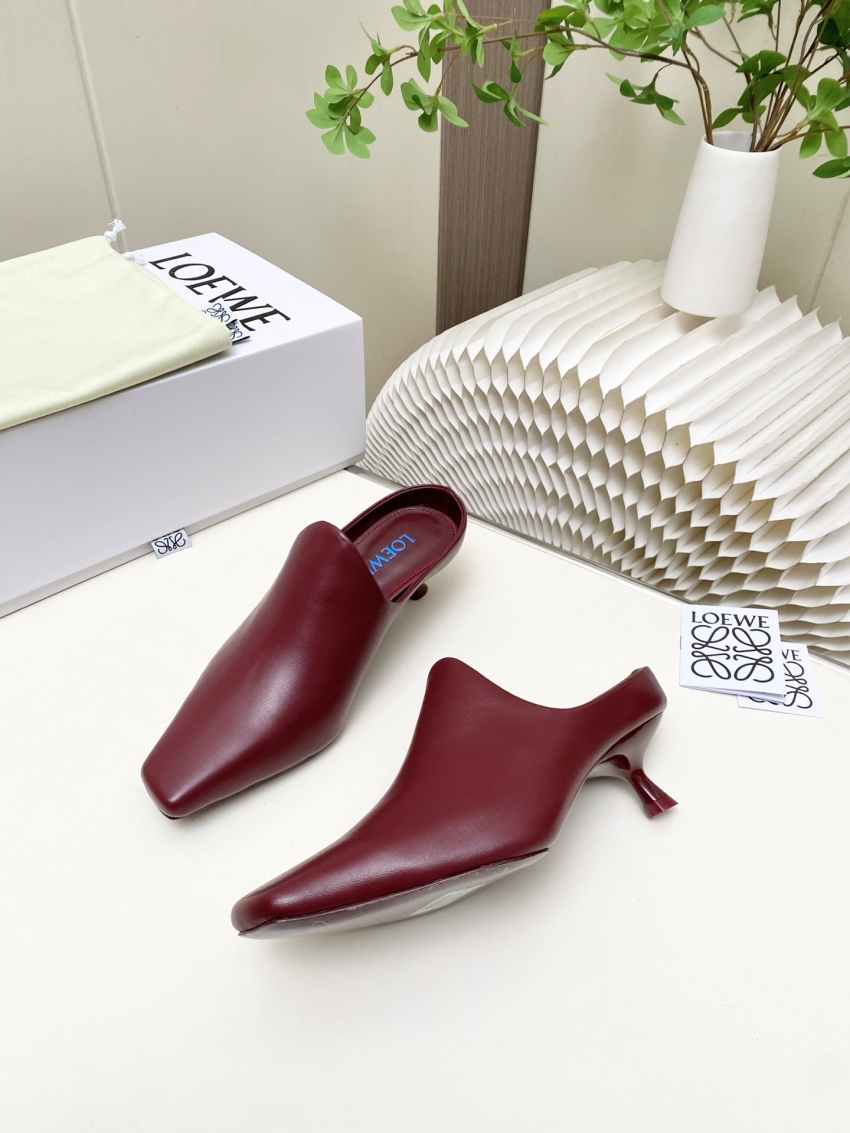 로에베 상품 로에베 LOEWE 여성용 힐 샌들 상세 이미지 2